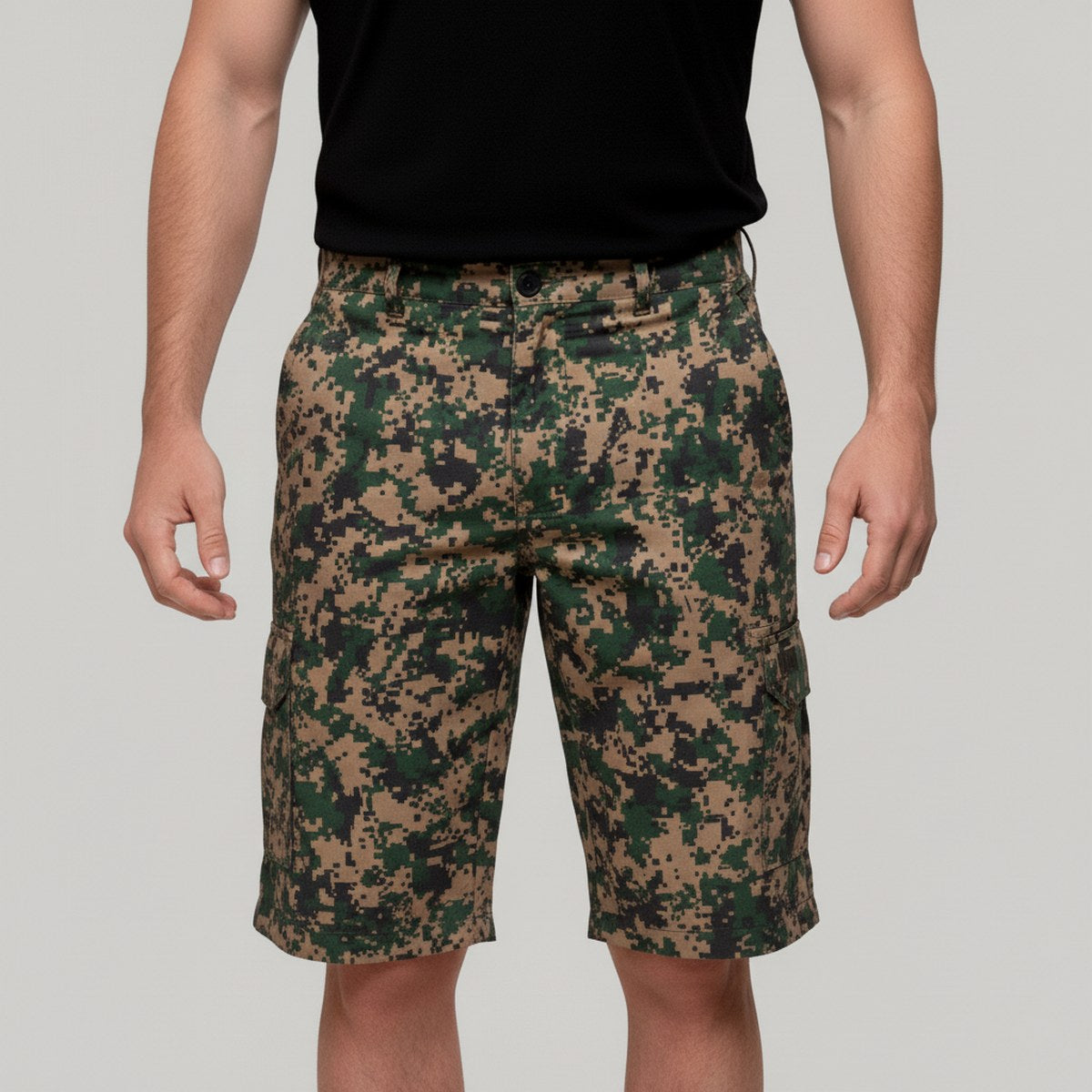 Bermuda Tática Brk Militar Verde UV35+