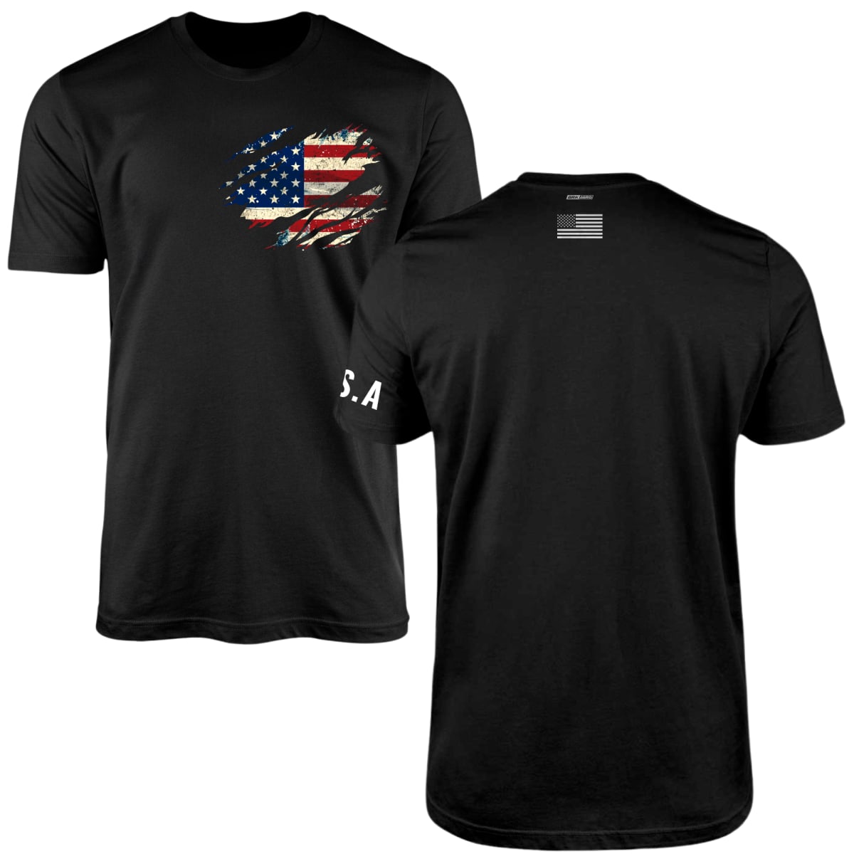 Kit Com 3 Camisetas De Algodão Coleção USA