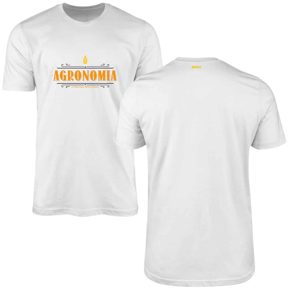 Camiseta Agro Brk Agronomia Algodão Premium