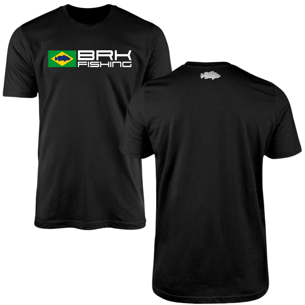 Camiseta Brk Fishing Brasil com Algodão Premium