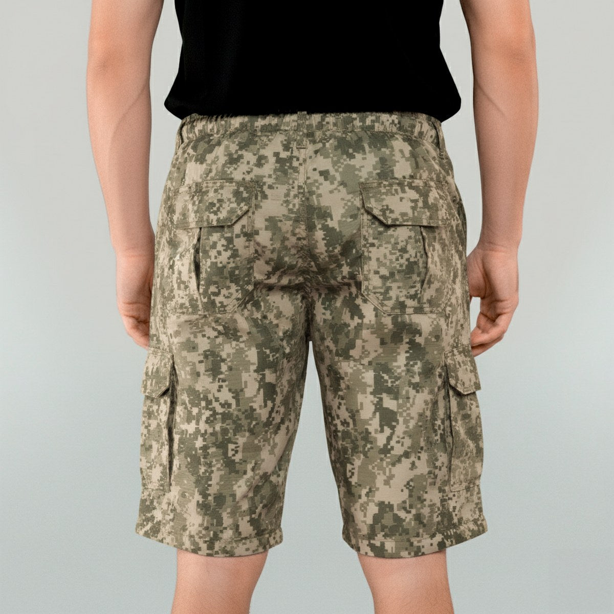 Bermuda Tática Brk Militar Bege UV35+