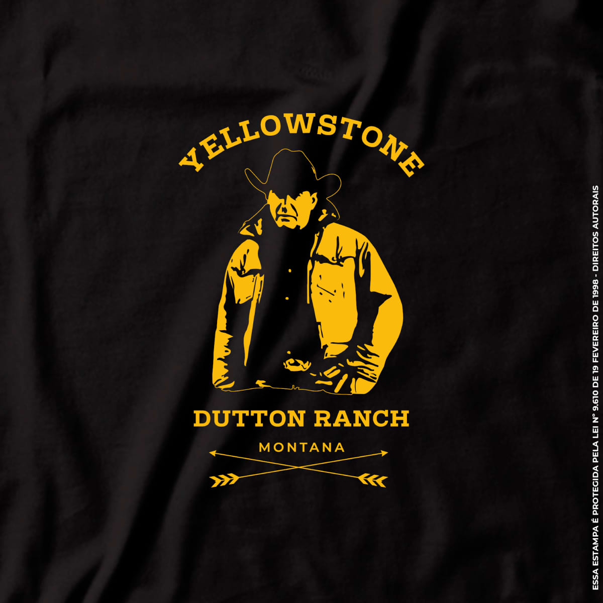 Camiseta Agro Brk John Dutton Yellowstone com Algodão Premium
