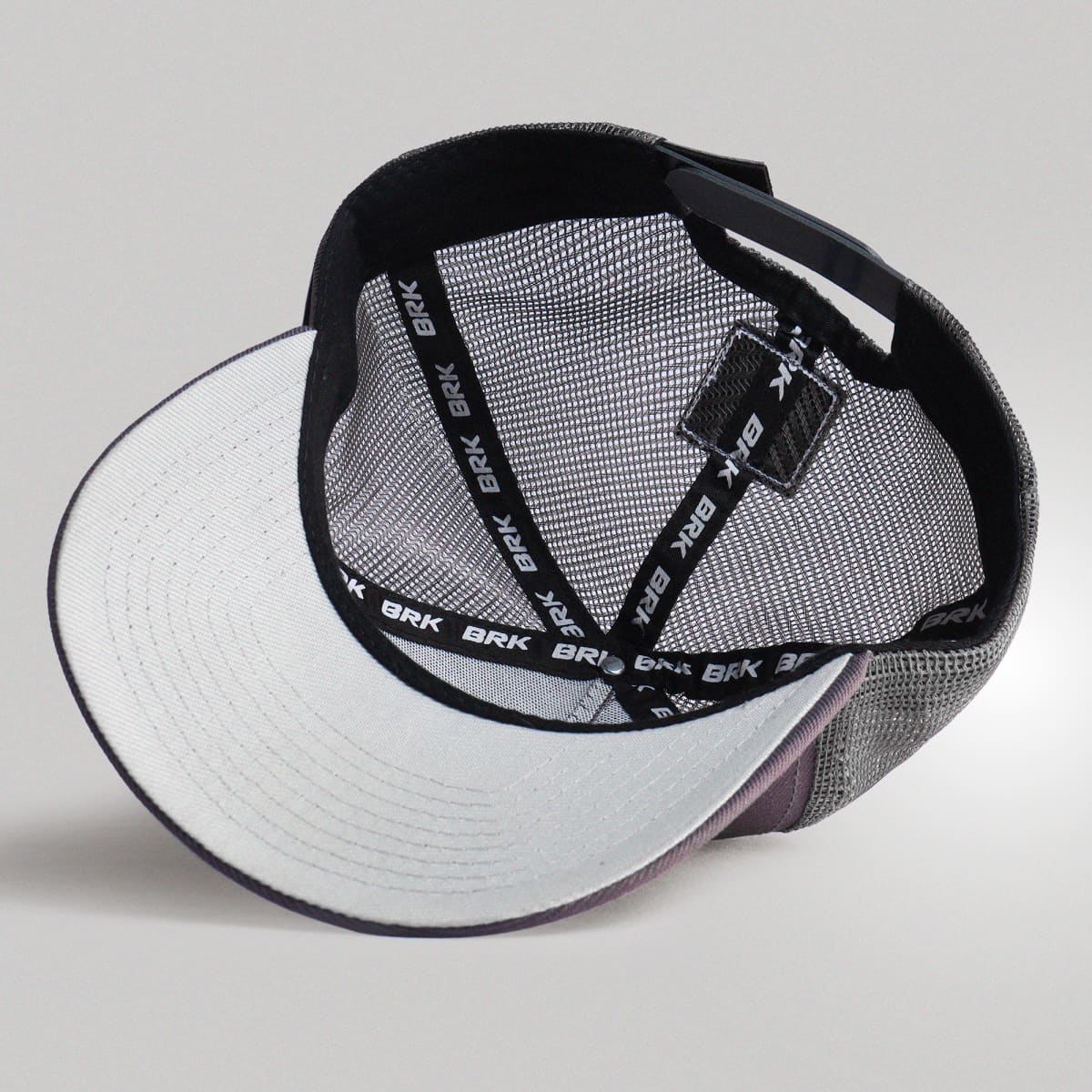 Boné Trucker Brk Agro Cinza e Verde