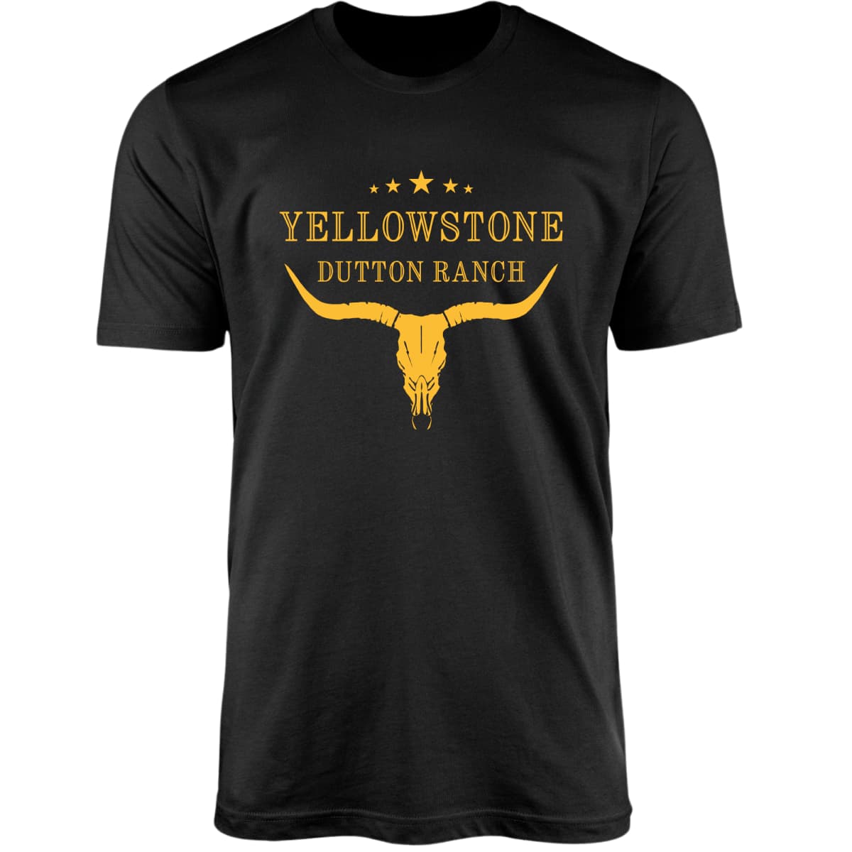 Camiseta Agro Brk Yellowstone Dutton Ranch Amarelo com Algodão Premium