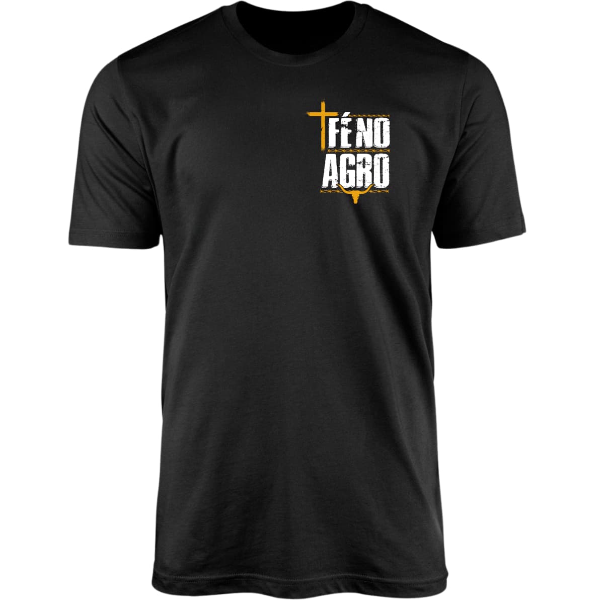 Camiseta Agro Brk Fé no Agro com Algodão Premium