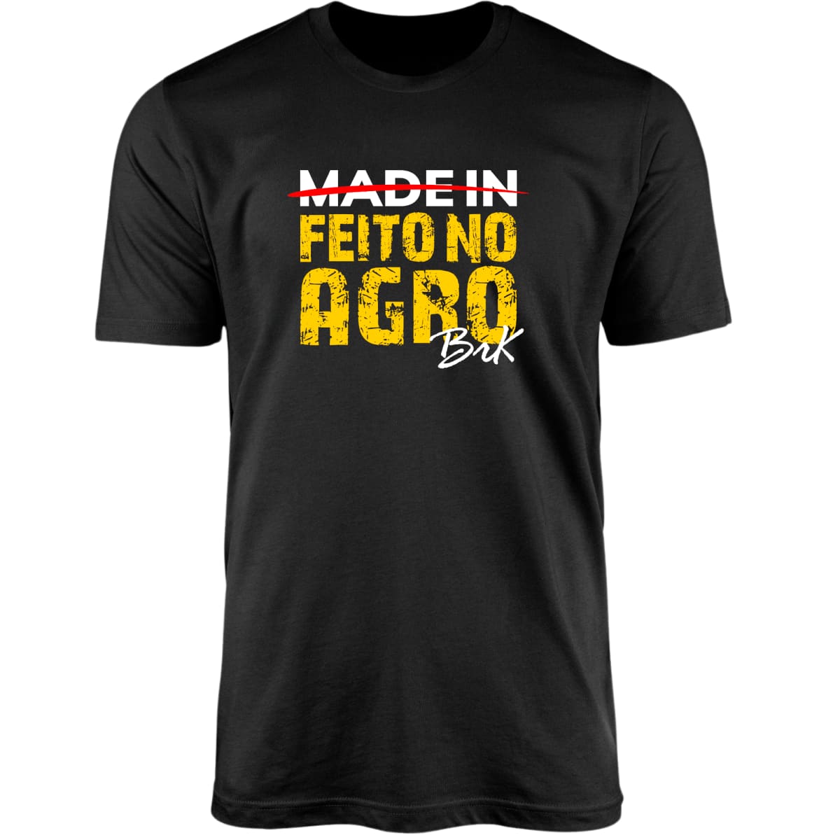 Camiseta Agro Brk Feito no Agro Algodão Premium