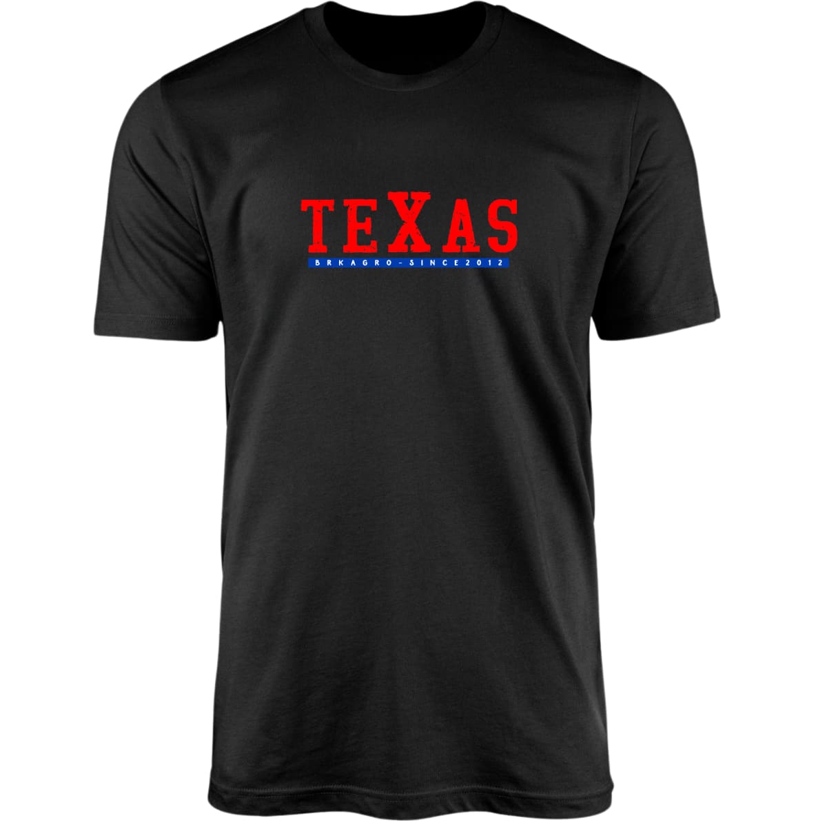 Camiseta Agro Brk Texas Preta com Algodão Premium