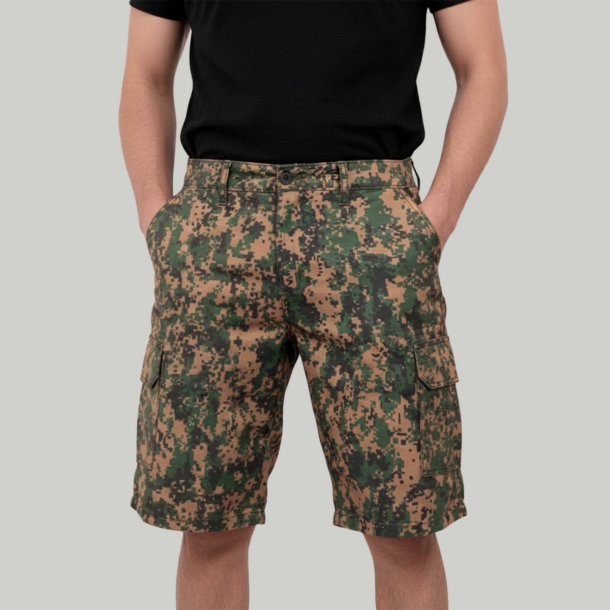 Bermuda Tática Brk Militar Verde UV35+