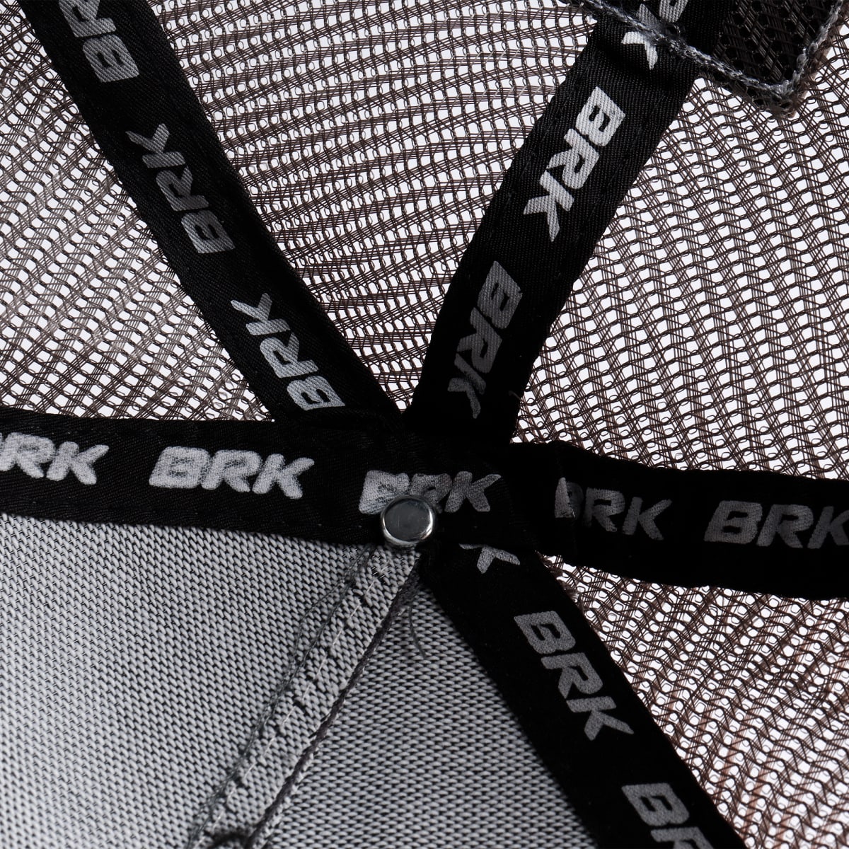 Boné Trucker Brk Agro Cinza e Verde