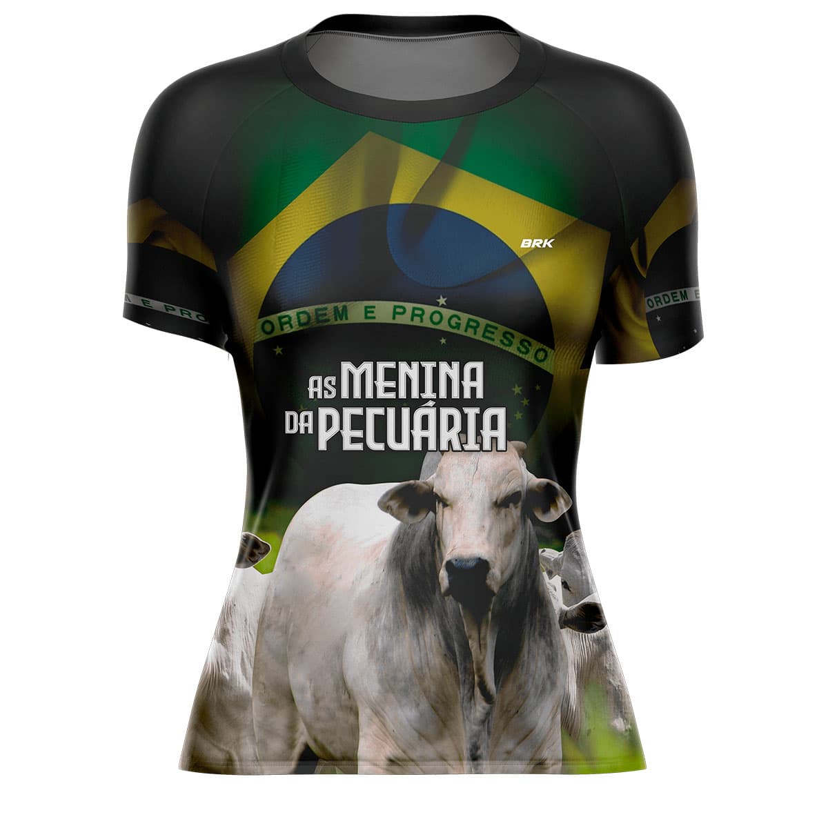 Camiseta Agro Brk As Meninas Da Pecuária com Proteção Solar UV50+