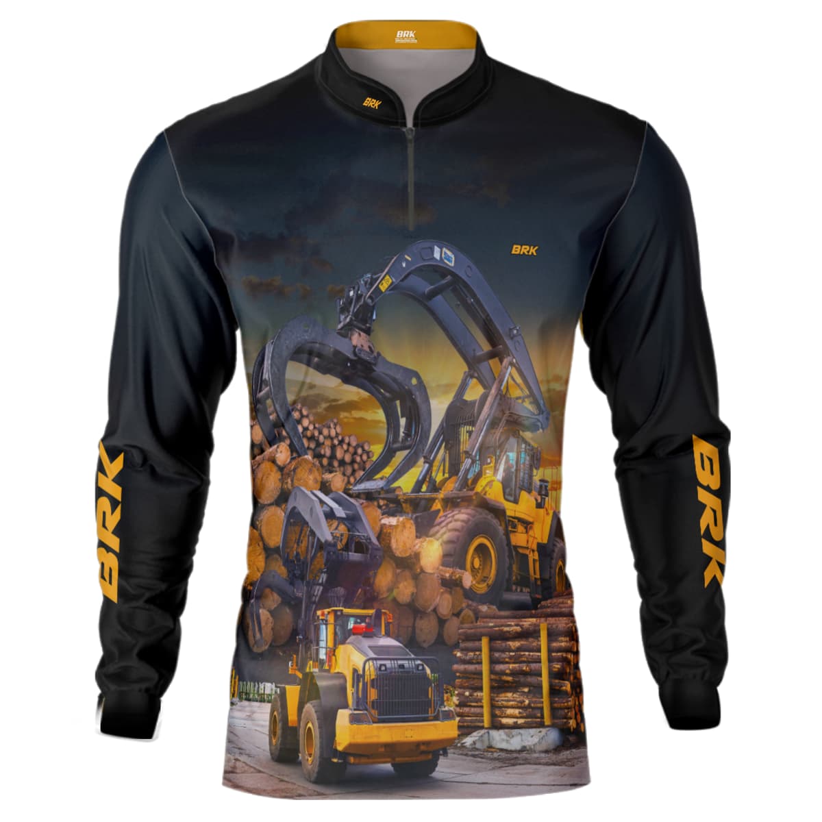 Camisa Agro Brk Trator Florestal com Proteção Solar UV50+