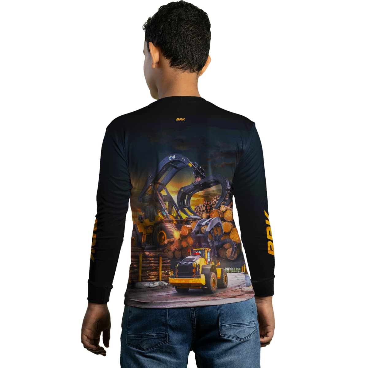 Camisa Agro Brk Trator Florestal com Proteção Solar UV50+