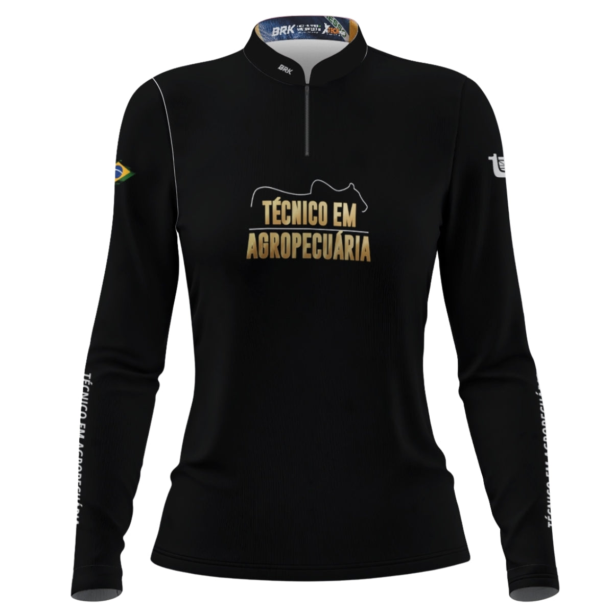 Camisa Agro Feminina Brk Técnico em Agropecuária com Proteção Solar UV50+