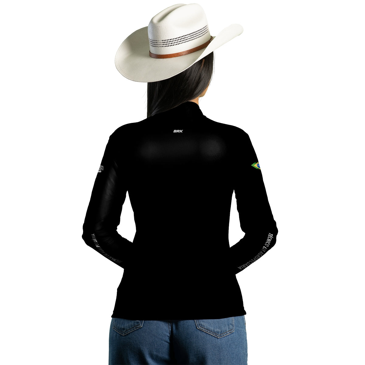 Camisa Agro Feminina Brk Técnico em Agropecuária com Proteção Solar UV50+