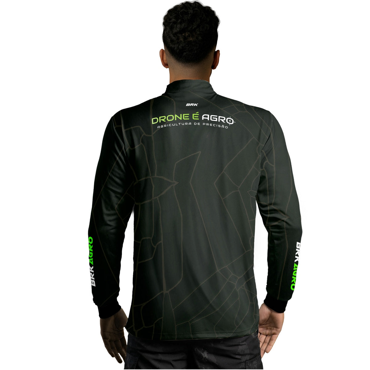 Camisa Agro Brk Agricultura de Precisão com Proteção Solar UV50+