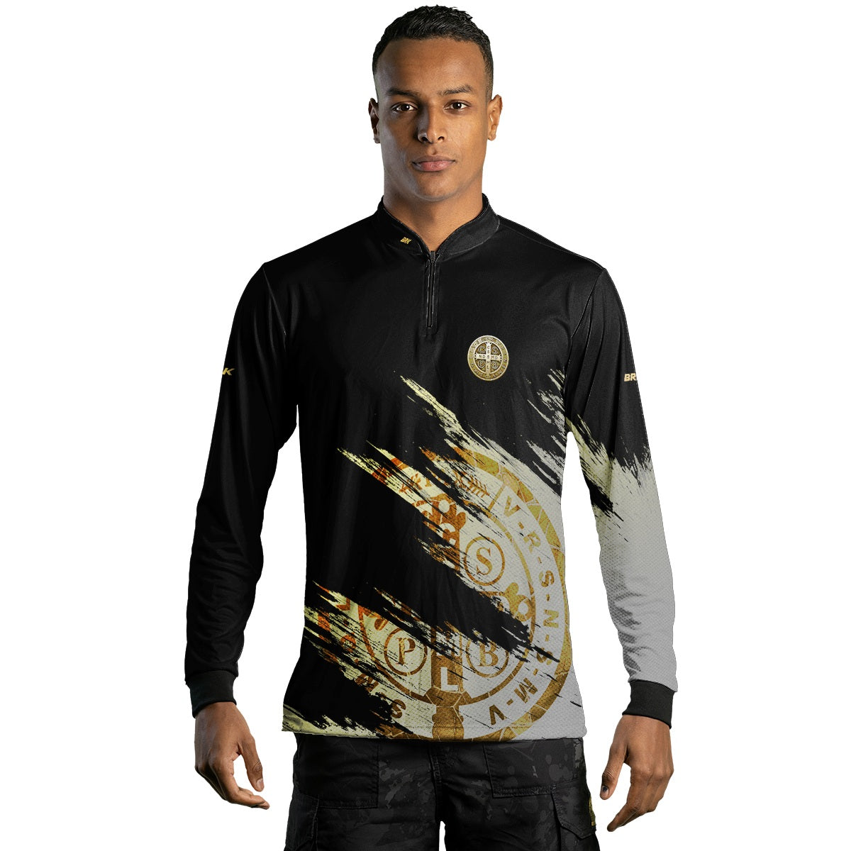 Camisa Agro Brk São Bento Grunge com Proteção Solar UV50+
