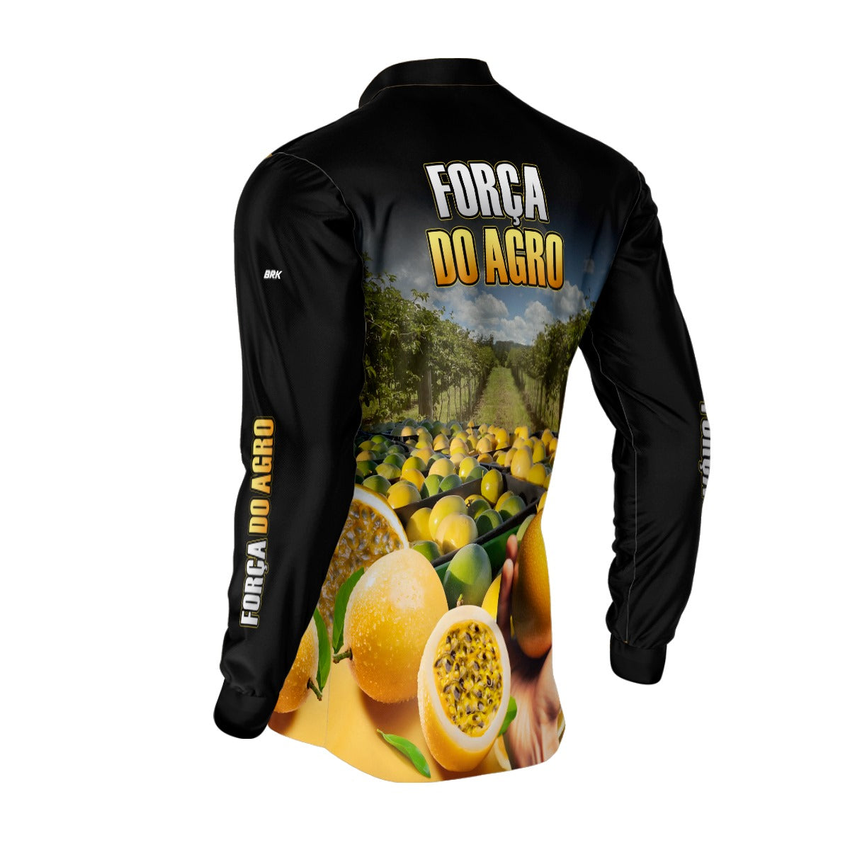 Camisa Agro Brk A Força do Agro Produtor de Maracujá com UV50+