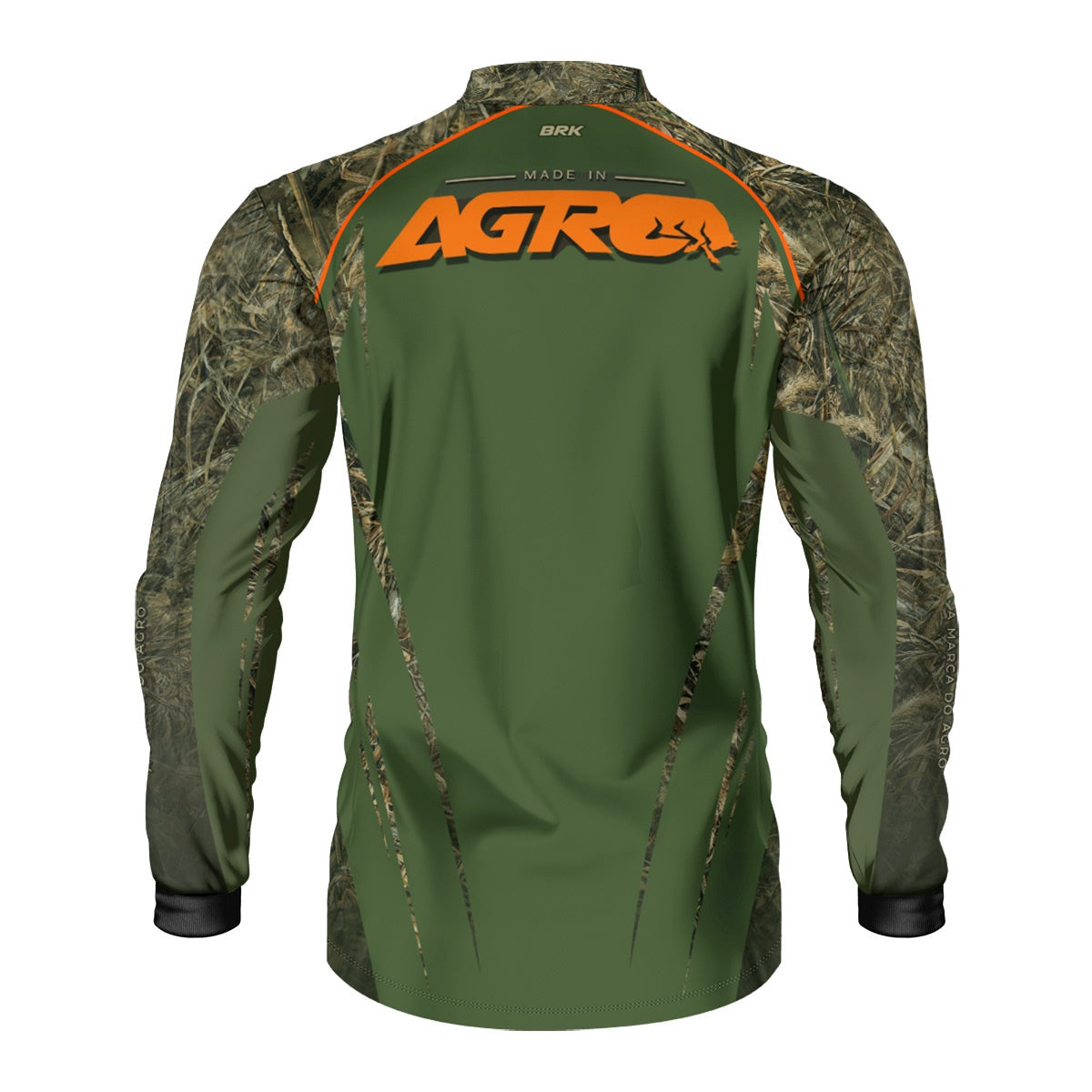 Camisa Agro Brk Camuflado Real Tree Agronomia com Proteção Solar UV50+