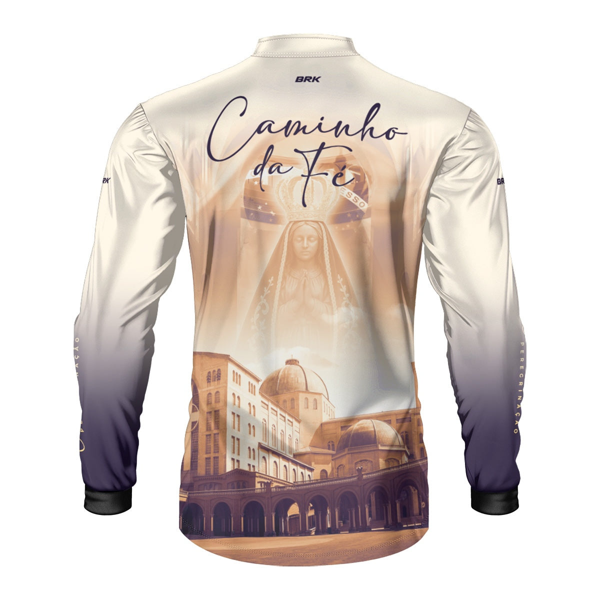 Camisa Agro Brk Caminho da Fé Peregrinação Catedral com Proteção Solar UV50+