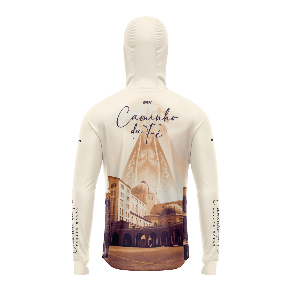 Camisa com Capuz Brk Caminho da Fé Catedral com Proteção Solar UV50+