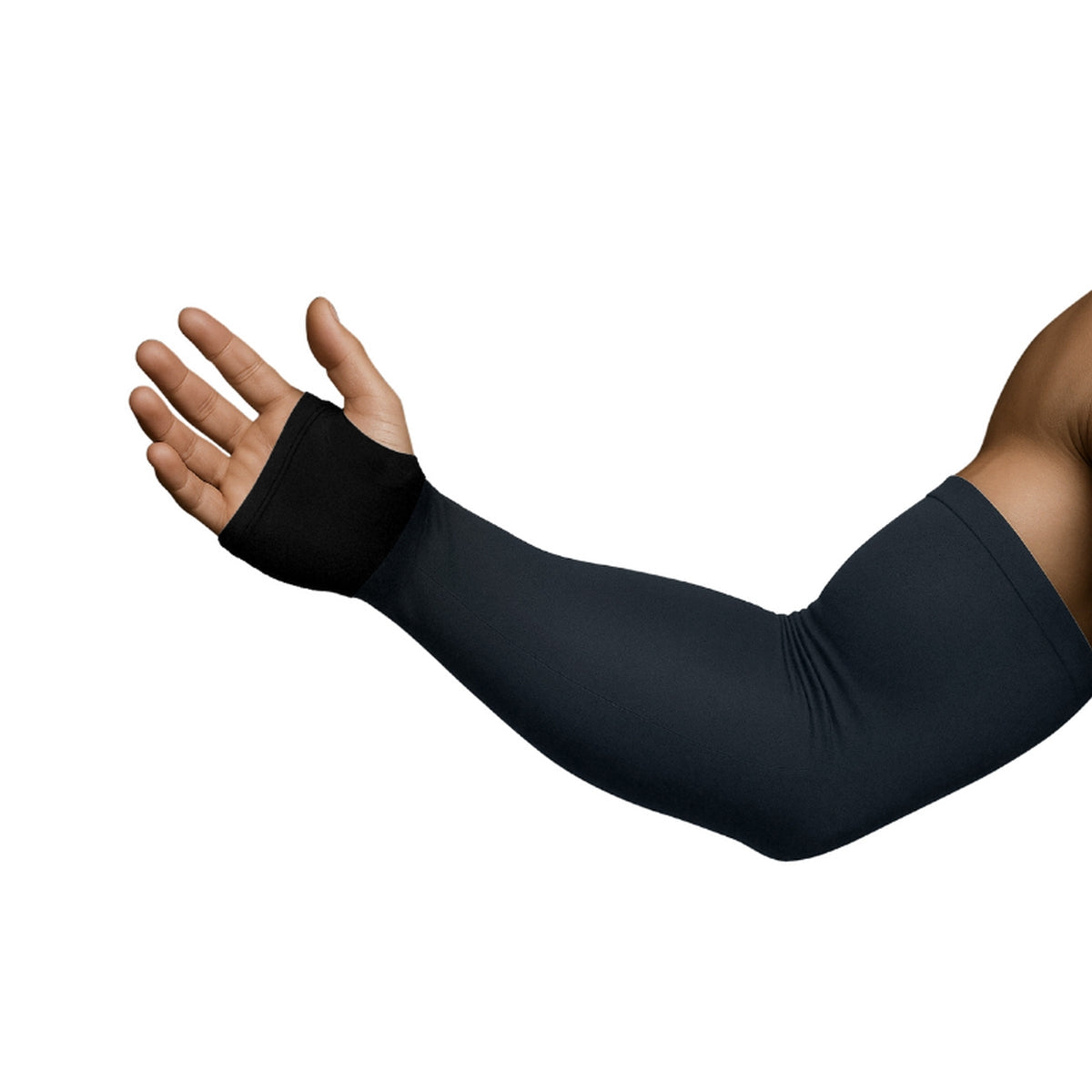 Manguito com Proteção UV50+ Preto Caminho da Fé