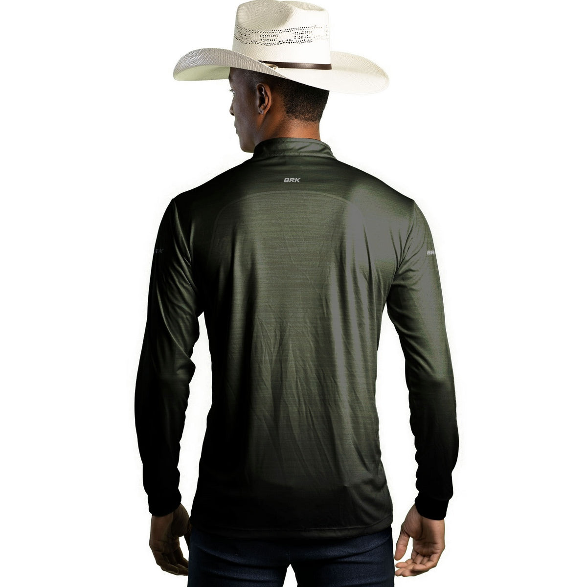 Camisa Agro Brk Mescla Verde com Proteção Solar UV50+
