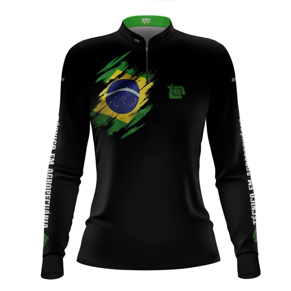 Camisa Agro Feminina Brk Tecnico em Agropecuária com Proteção UV50+