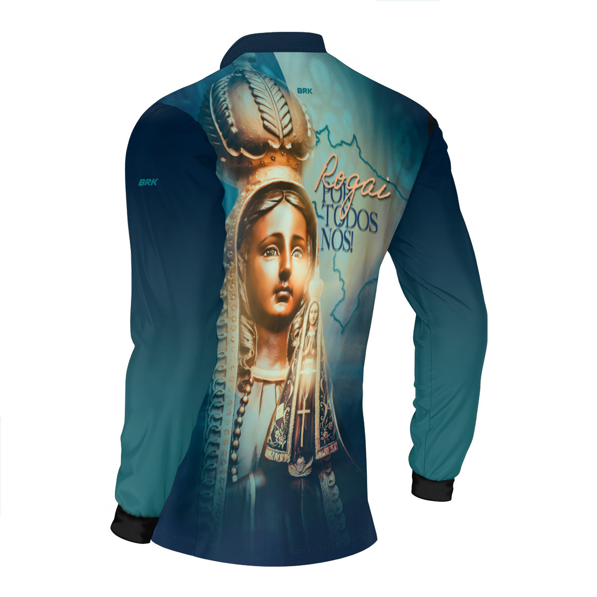 Camisa Agro Brk Eu Sou do Agro Nossa Senhora com Proteção UV50 - Envio Imediato