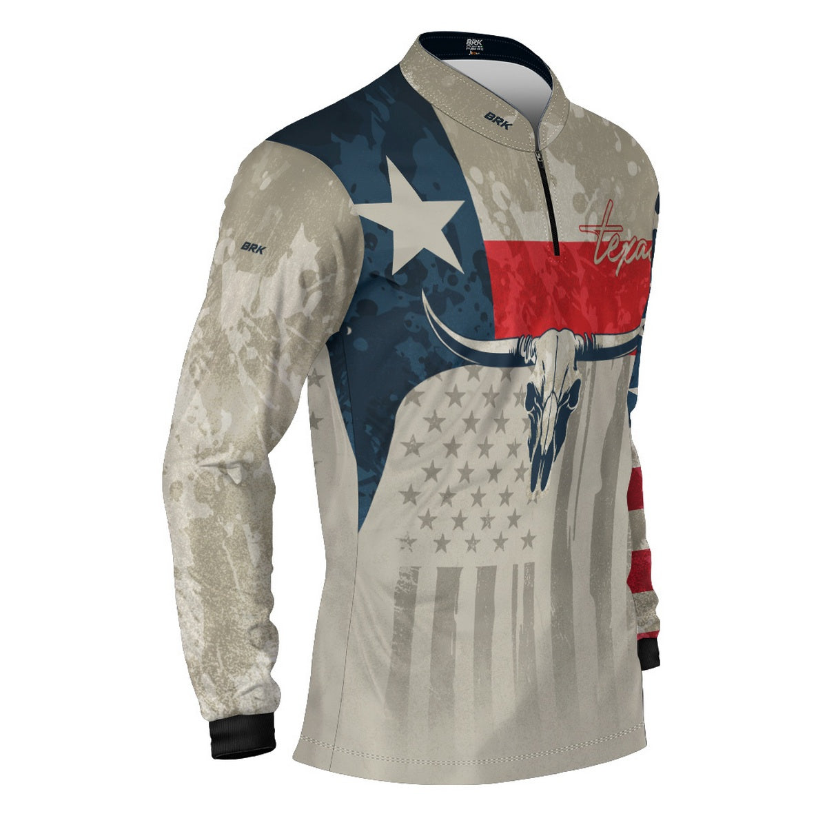 Camisa Agro Brk Texas Long Horn com Proteção UV50+