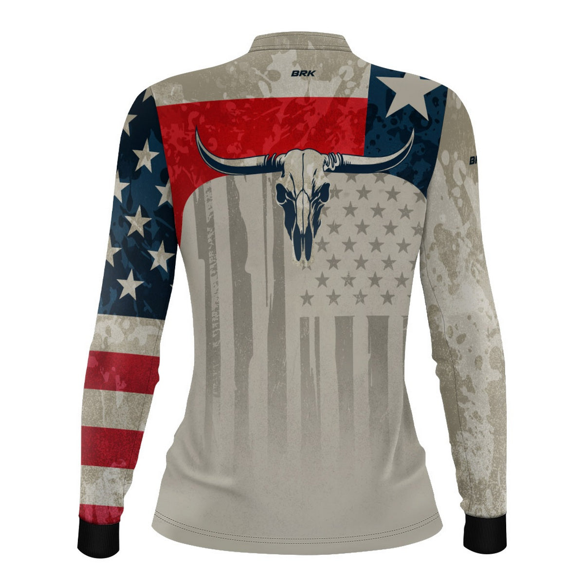 Camisa Agro Feminina Brk Texas Long Horn com Proteção UV50+