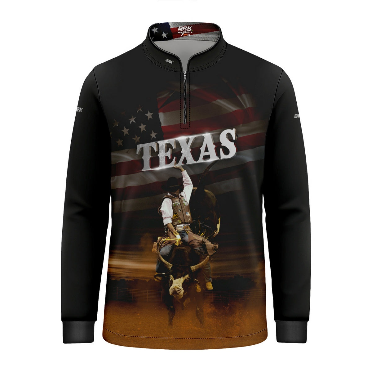 Camisa Agro Infantil Brk Texas Rodeio com Proteção UV50+