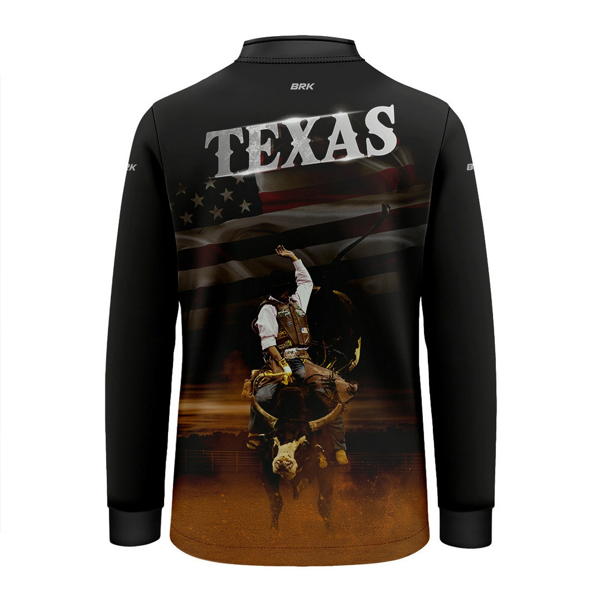 Camisa Agro Infantil Brk Texas Rodeio com Proteção UV50+