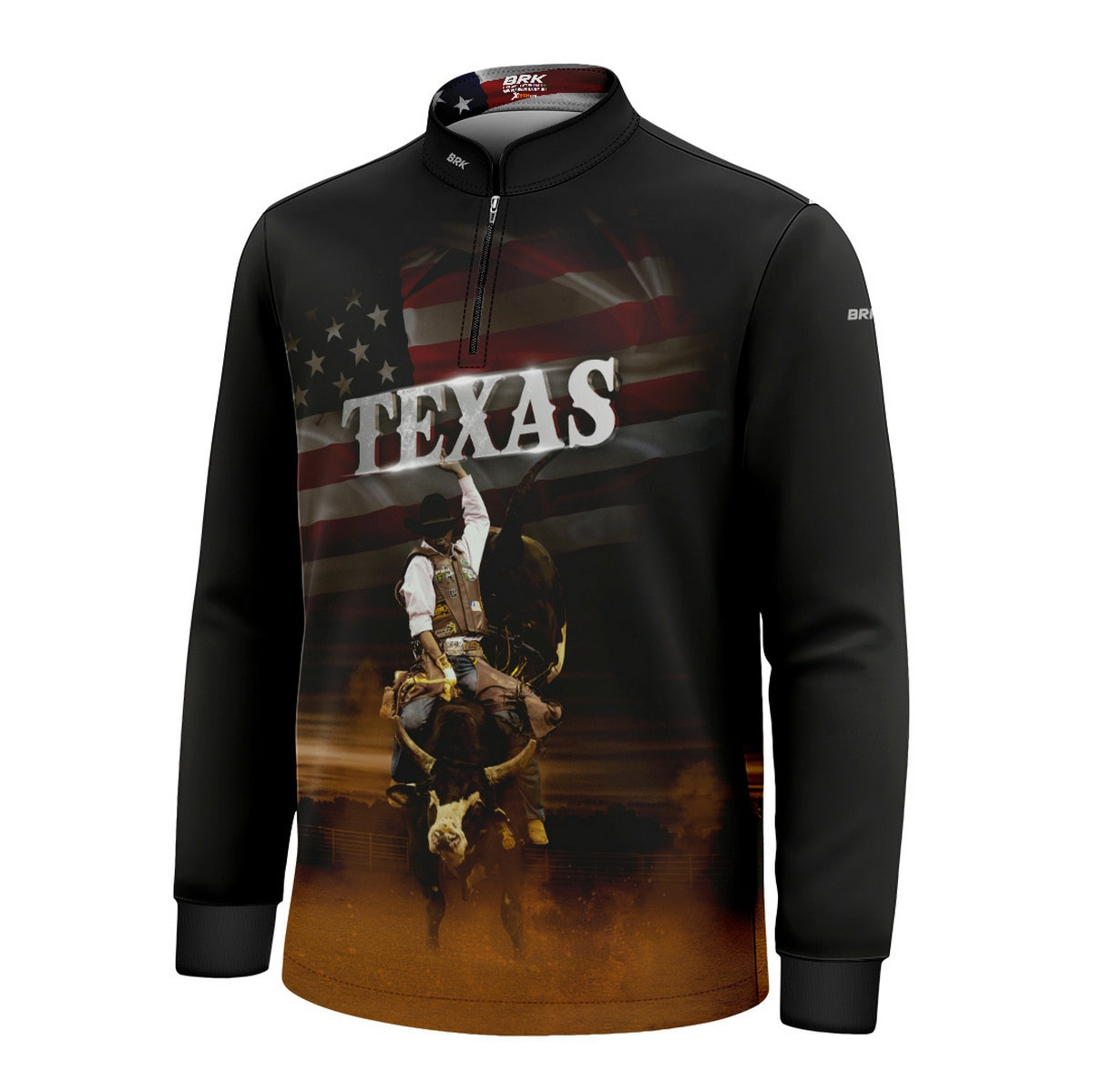 Camisa Agro Infantil Brk Texas Rodeio com Proteção UV50+