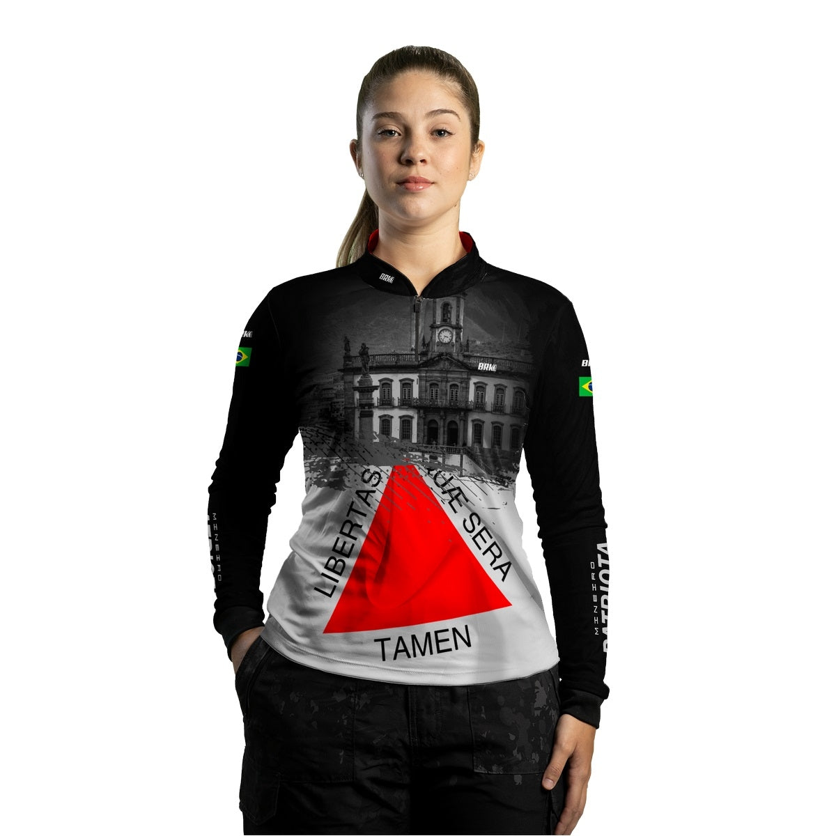 Camisa Feminina Brk Minas Gerais Proteção Solar UV50+