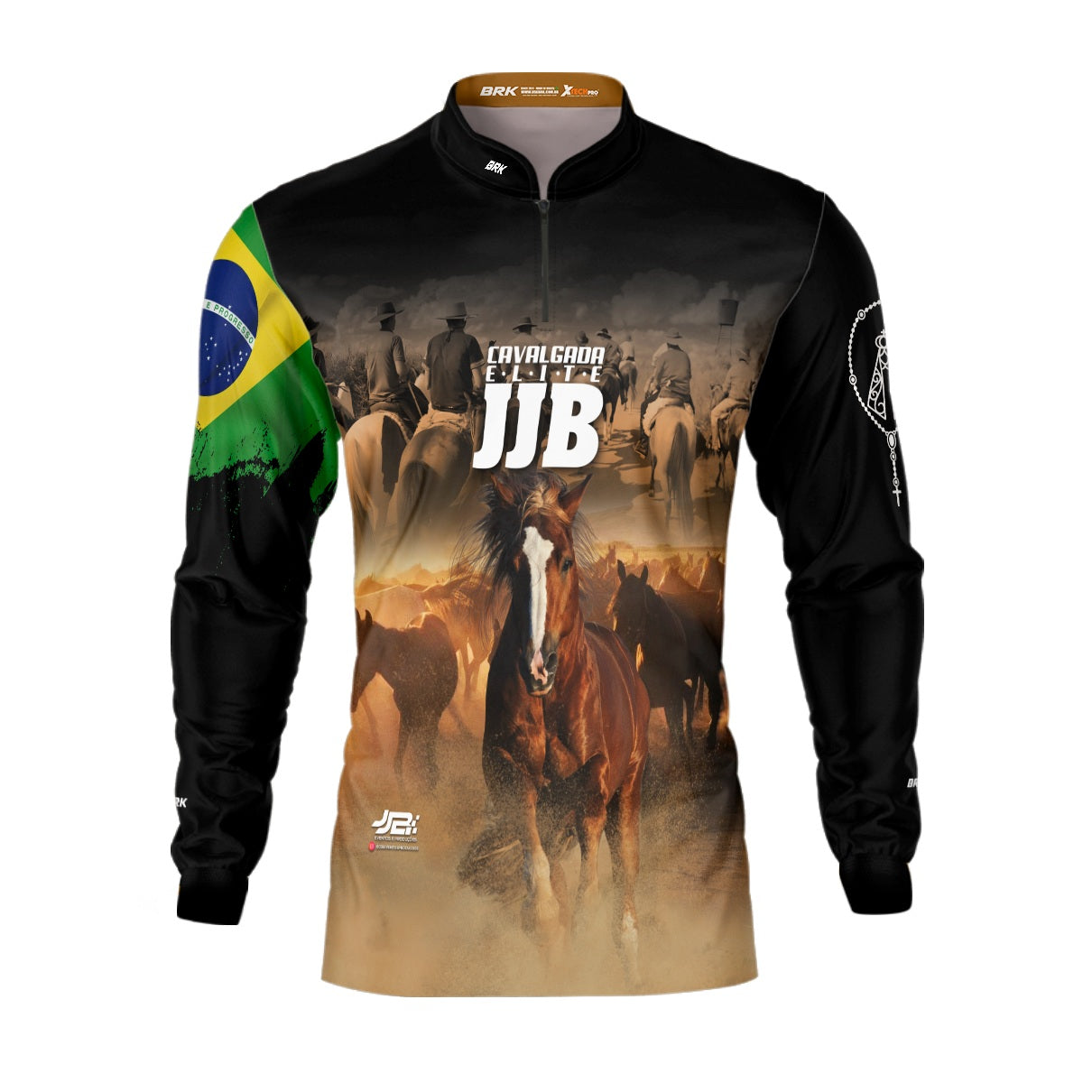 Camisa Agro Brk Cavalgada Elite JJB com Proteção UV50+