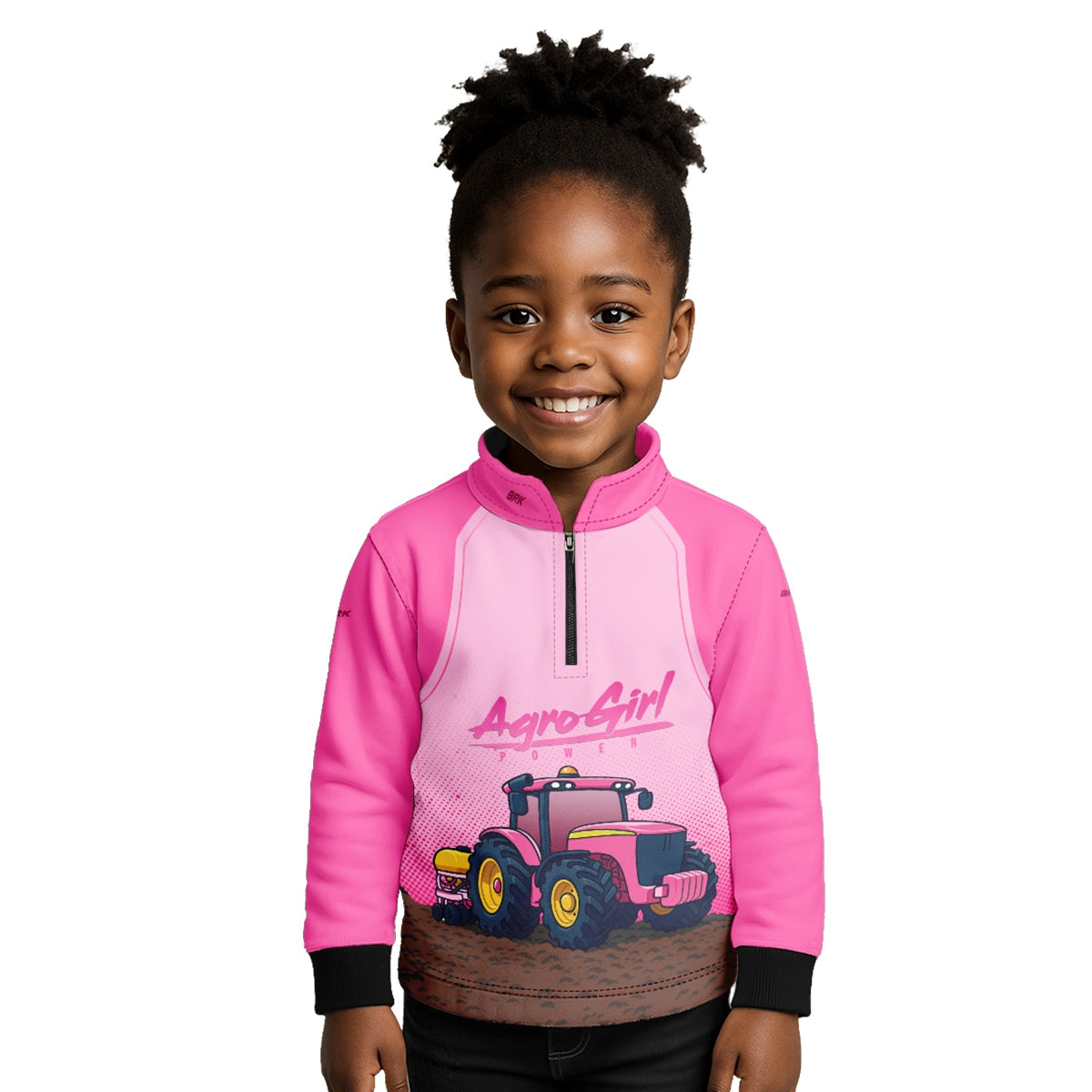 Camisa Agro Kids Brk Agrogirl com Proteção UV50 + Brinde