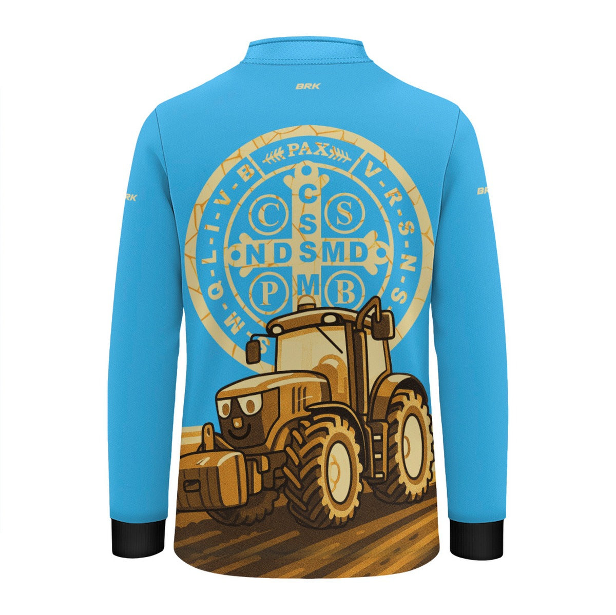 Camisa Agro Kids Brk Medalha de São Bento com Proteção UV50 + Brinde