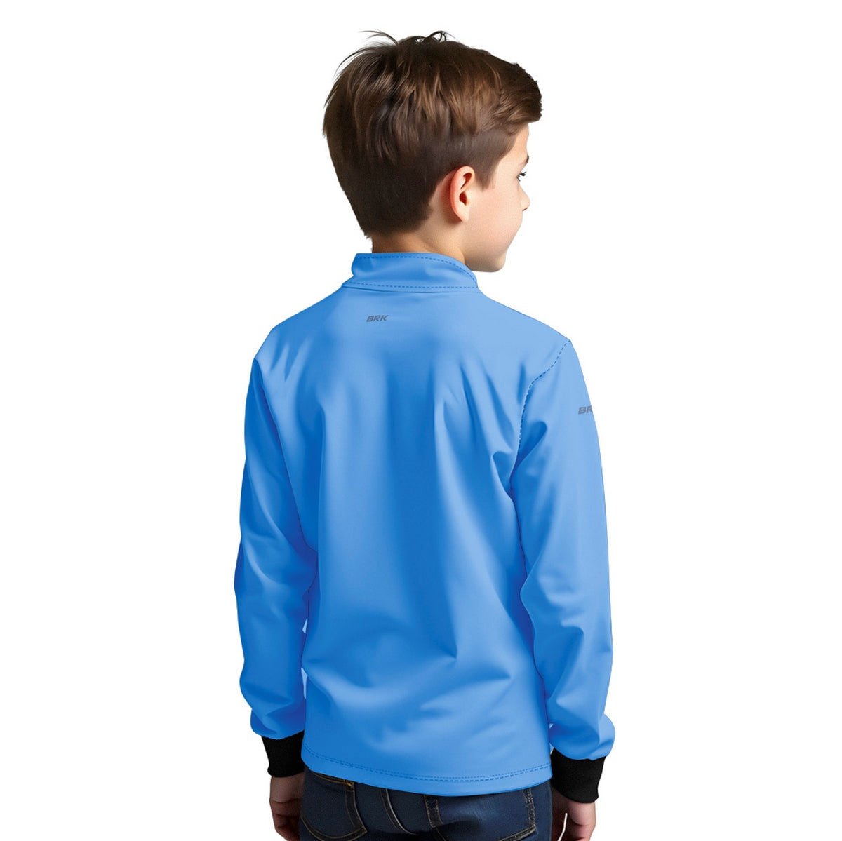 Camisa Agro Kids Brk Azul Menino do Agro com Proteção UV50 + Brinde