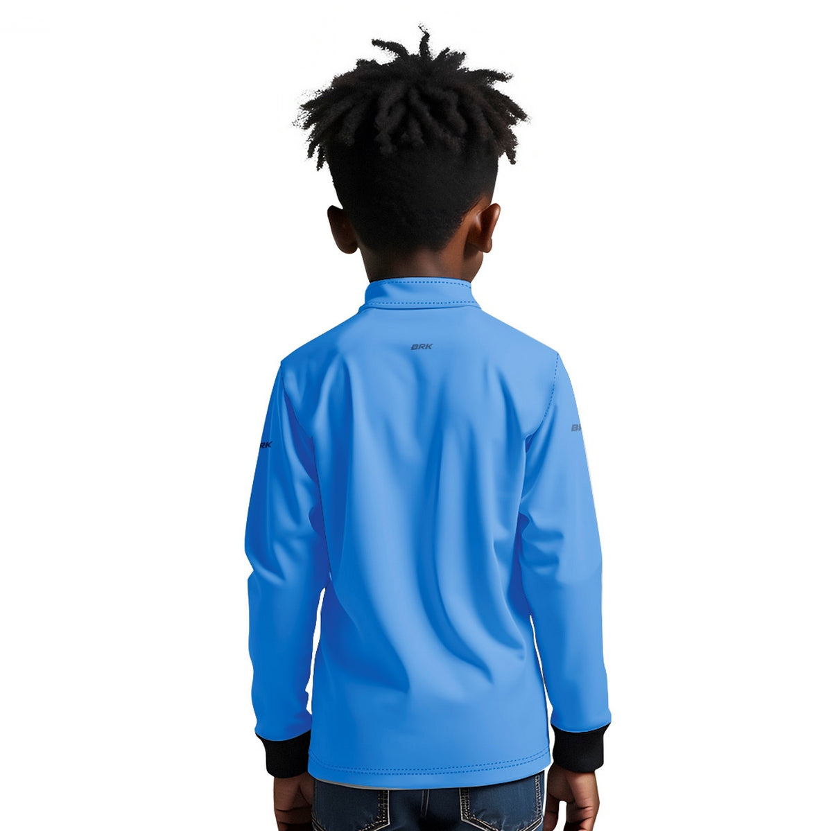 Camisa Agro Kids Brk Azul Menino do Agro com Proteção UV50 + Brinde