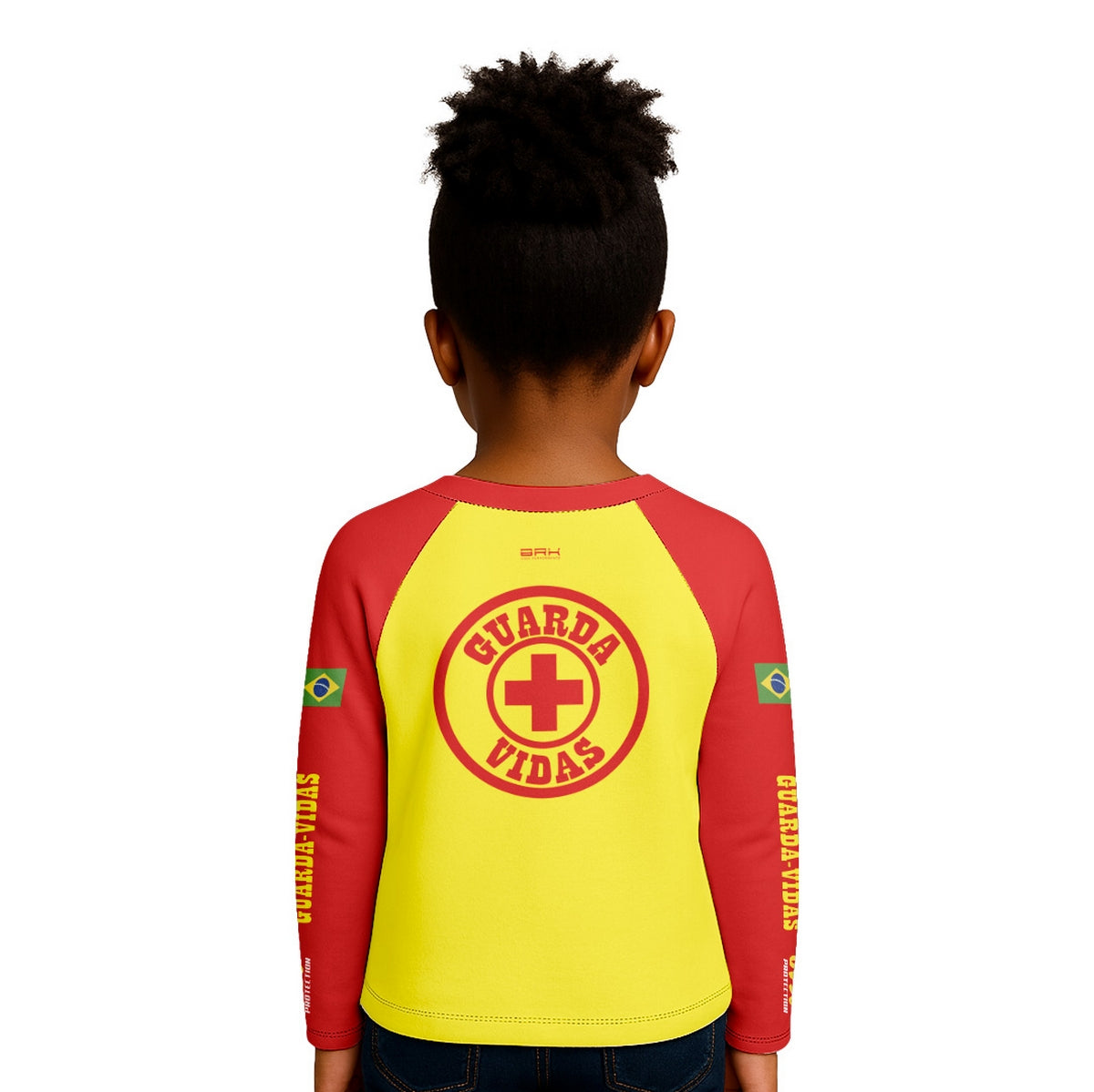 Camisa Agro Kids Brk Salva Vidas Mirim com Proteção UV50