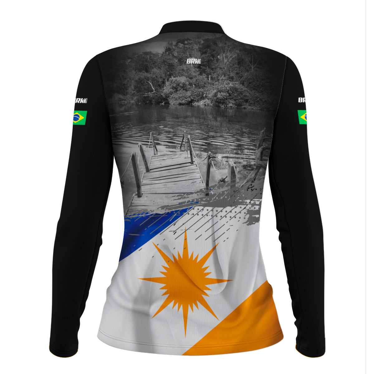 Camisa Feminina Brk Bandeira do Estado do Tocantins com Proteção Solar UV50+