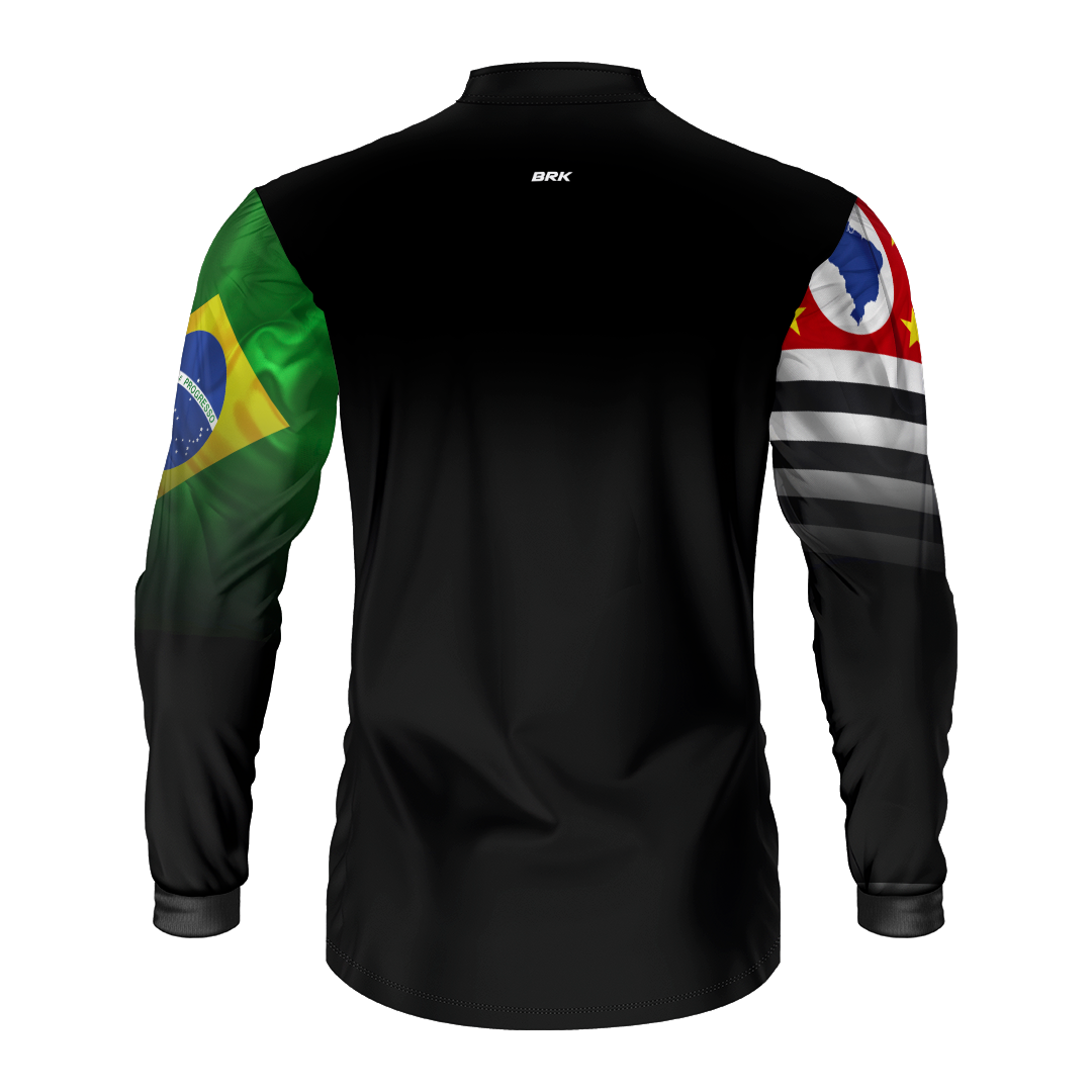 Camisa Agro Brk São Paulo Brasil com Proteção Solar UV50+