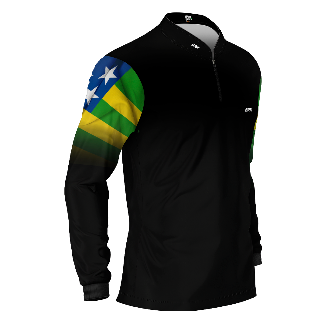 Camisa Brk Goiás Brasil com Proteção Solar UV50+