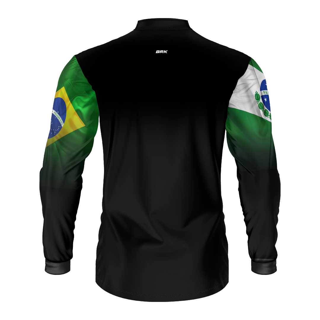 Camisa Agro Brk Paraná Brasil com Proteção Solar UV50+