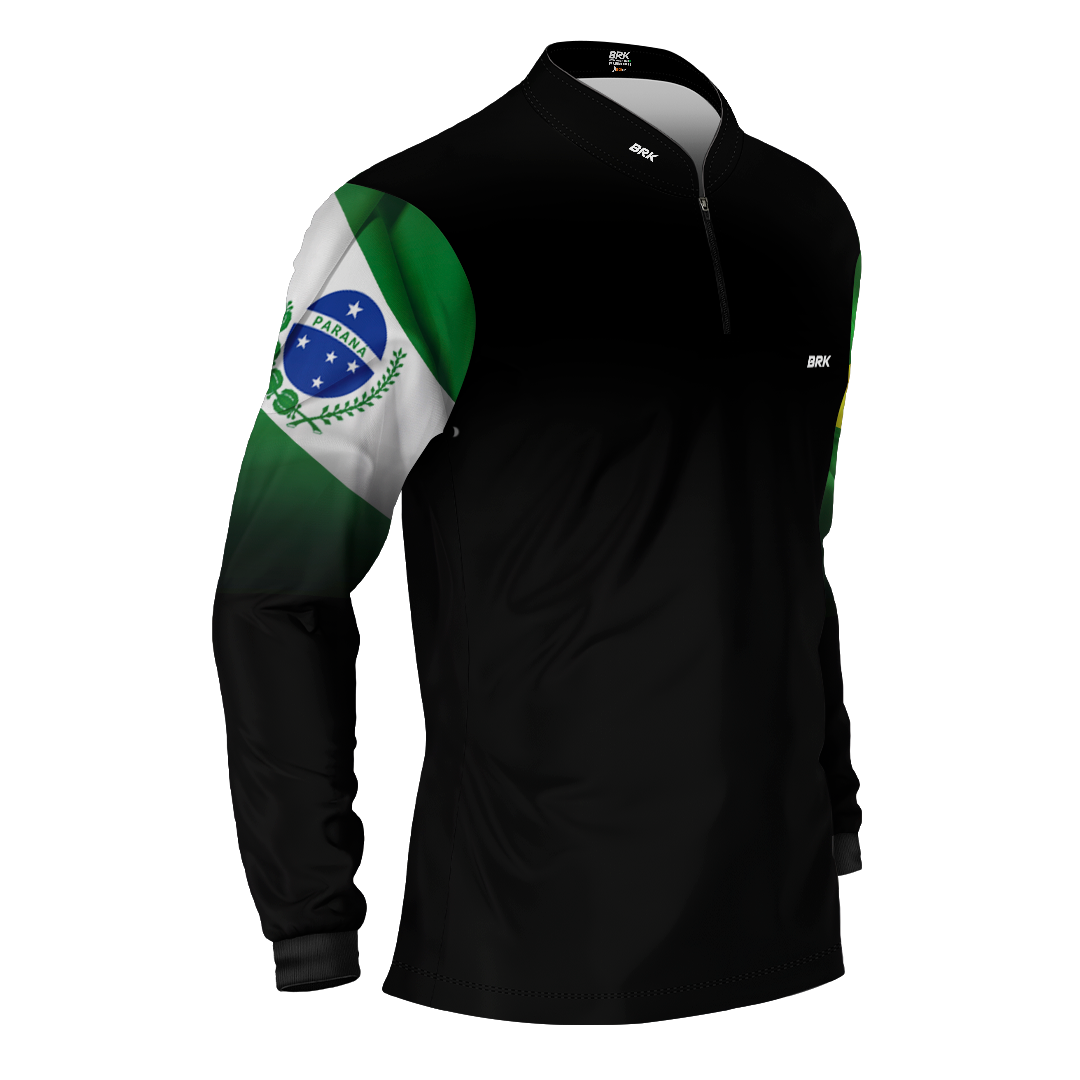 Camisa Agro Brk Paraná Brasil com Proteção Solar UV50+