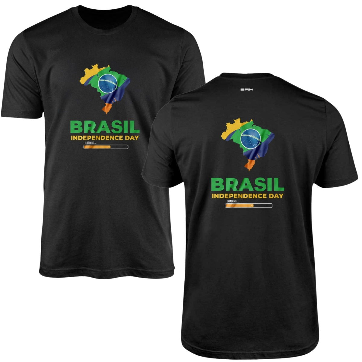 Camiseta Agro Brk Dia da Independência Bandeira Brasil com Algodão Premium