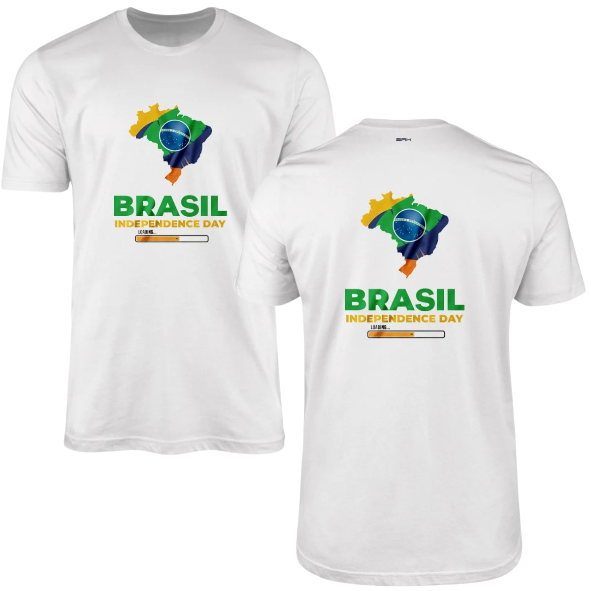 Camiseta Agro Brk Dia da Independência Bandeira Brasil com Algodão Premium
