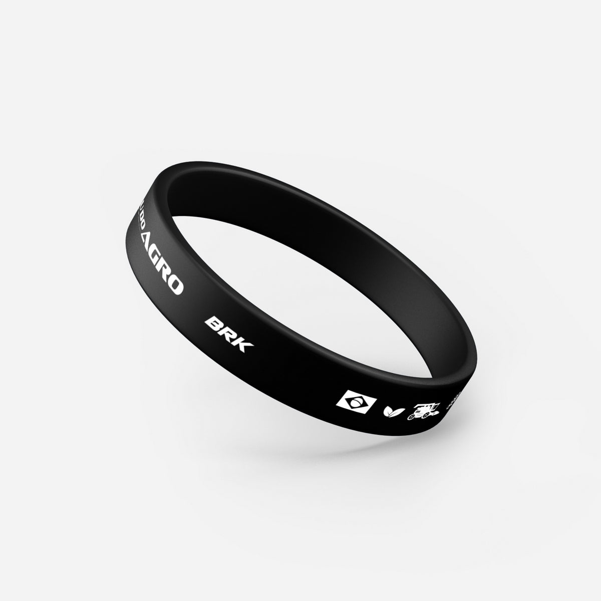 Pulseira de Silicone BRK Eu Sou Do Agro - BRINDE