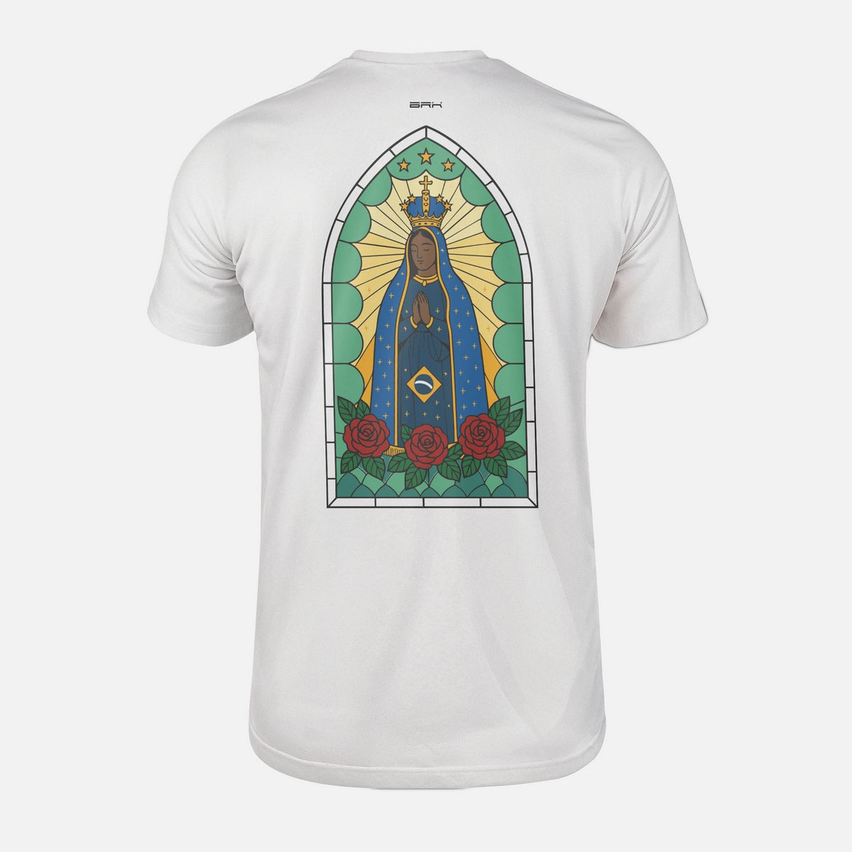 Camiseta Agro Brk Padroeira do Brasil com Algodão Premium