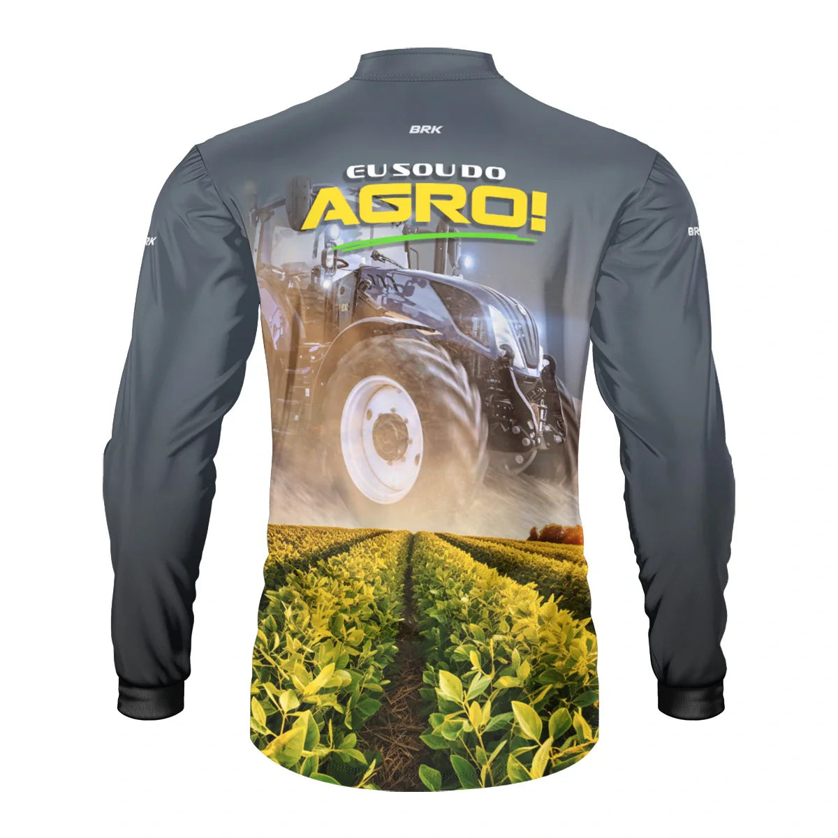 Camisa UV50 Agro Brk Eu sou do Agro Trator e Plantação